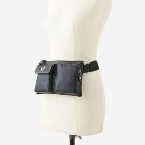 NWT Roots Village Pack Cervino Black Leather